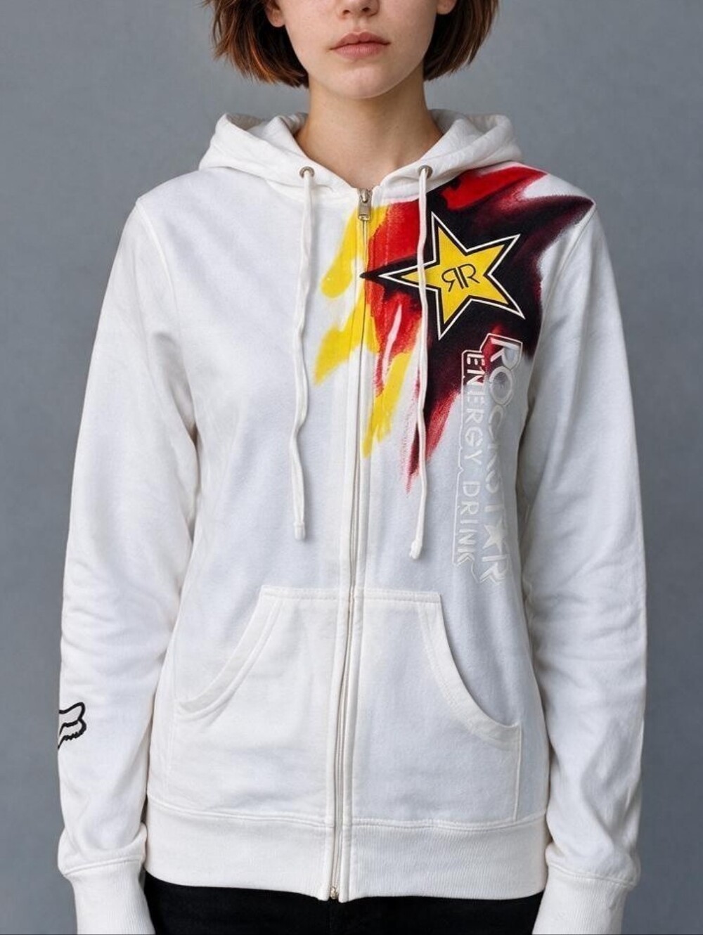 NWT - FOX RACING - Junior Rockstar Zip Hoodie